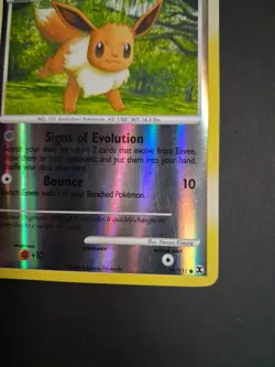 Eevee 59/111 Rising Rivals Reverse Holo Pokemon Card 2009 - LP Condition - Image 5
