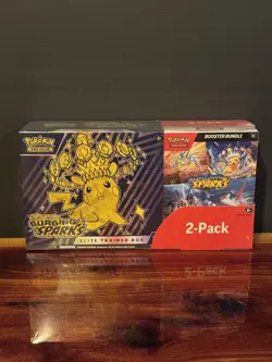 Pokemon Surging Sparks Elite Trainer Box & Booster Bundle Costco Factory Sealed - Image 1