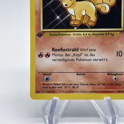 1st Edition Vulpix 68/102 - NM Near Mint - German Base Set Pokemon Card - Image 4