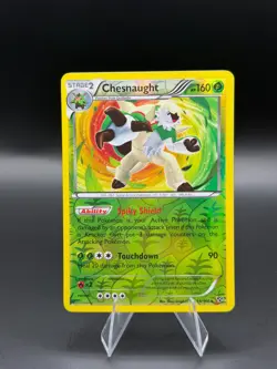 Chesnaught 14/146 XY Base Set Reverse Holo Rare NM Pokemon TCG - Image 1