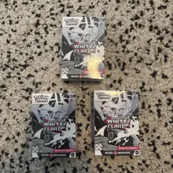 Pokemon White Flare Booster Bundle TCG Factory Sealed Brand New - Image 1