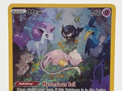 2023 Pokemon Sword & Shield Crown Zenith Galarian Gallery Mew #GG10/GG70 *Mint* - Image 2