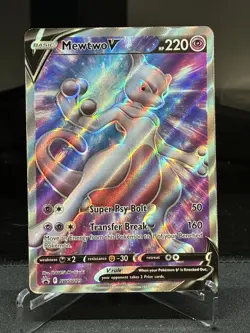 Mewtwo V - Holo - SWSH Black Star Promos - SWSH229/307 NM Pokemon - Image 1