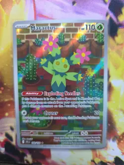 MARACTUS 160/159 Illustration Rare Journey Together Pokemon Holo Near Mint - Image 1