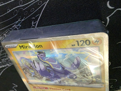 Pokemon TCG Miraidon 082 Prerelease Stamped Promo Pitch Black Sealed Deck - Image 4