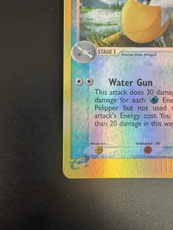 Nintendo Pelipper 50/100 EX Sandstorm 2003 Reverse Holo 70 HP - Image 3