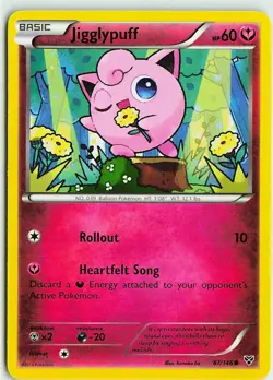 Jigglypuff 87/146 Common XY Pokemon Lightly Played - Image 1