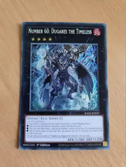 Number 60: Dugares the Timeless - RA02-EN037 - Secret Rare 1st Edition - Image 1
