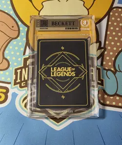 2025 Ahri Riftbound Origins League of Legends Release Promo Prize BGS 10 Pop 4 - Image 2