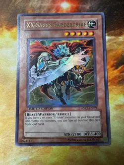 XX-Saber Gardestrike ANPR-ENSP1 Ultra Rare Limited Edition Near Mint Yugioh - Image 1