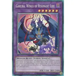 Yugioh Garura, Wings of Resonant Life RA02-EN024 Collector’s Rare 1st Edition - Image 1
