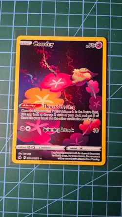 Comfey GG14/GG70 Crown Zenith Galarian Gallery Pokemon Card NM - Image 1