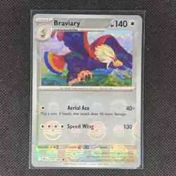Braviary - 078/086 - Pokeball Holo - Black Bolt - Pokemon Card - NM/M - Image 1