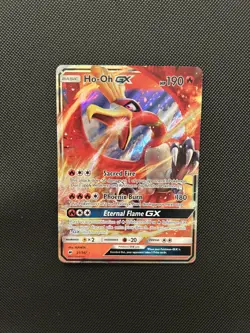 Ho-Oh GX 21/147 Holo GX Rare Burning Shadows Pokemon Near Mint - Image 1
