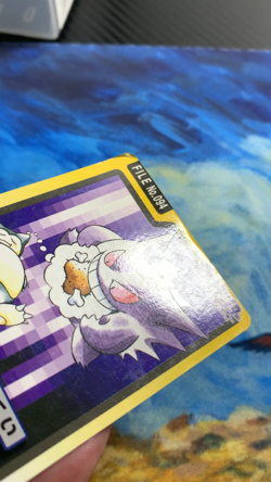 Gengar 094 Pokemon Card Carddass Japanese Nintendo BANDAI 1997 #3441 - Image 2