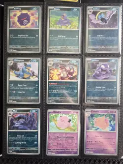 Pokemon 151 Reverse Holo Lot Of 78 Cards *NO DUPLICATES* Includes Binder - Image 2
