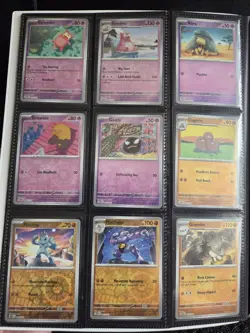 Pokemon 151 Reverse Holo Lot Of 78 Cards *NO DUPLICATES* Includes Binder - Image 3