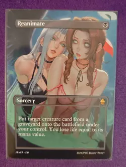Reanimate MTG Fan Art Anime Test Card - Image 1