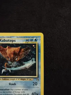 Kabutops 6/75 Unlimited Pokemon Trading Card Game Neo Discovery Near Mint TCG NM - Image 3