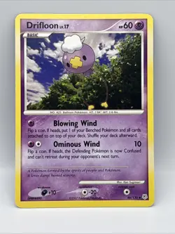 Pokemon Card Drifloon 46/130 2007 Diamond & Pearl - Image 1