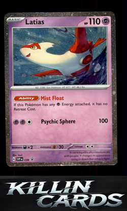 Latias - 139 (Cosmo Holo) 139 Pokemon Promo SV: Scarlet & Violet Promo Cards Car - Image 1