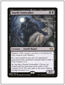 1x Dauthi Voidwalker, The List, Magic MTG NM - Image 1