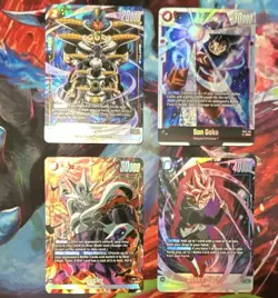 Dragon Ball Fusion World Awakened Pulse SCR/SR Alt 4-Card Lot - Image 1