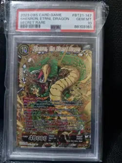 Dragon Ball Card English Version Shenron the Eternal Dragon BT21-147 SCR - Image 1