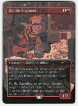 GOBLIN ENGINEER 2103 RARE SECRET LAIR DROP SERIES MAGIC: THE GATHERING NM/M - Image 1