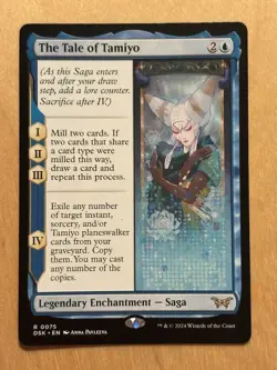 MTG Magic Gathering The Tale of Tamiyo Duskmourn House of Horror NM - Image 1