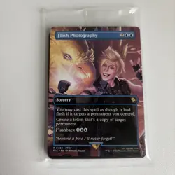 Flash Photography (Borderless) Commander: Final Fantasy Regular - SEALED PACK - Image 1