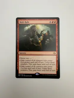 Mob Rule Fate Reforged Regular - Image 1