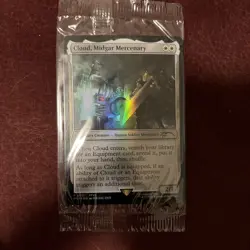 Cloud, Midgar Mercenary - MTG - Promo Foil (Sealed) - Image 1