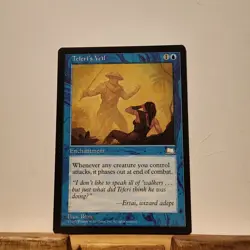 Magic The Gathering TCG Teferi's Veil Weatherlight Vintage 1997 WOTC MTG - Image 1