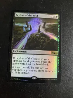MTG - NM - Leyline Of The Void - FOIL - M20 - Image 1