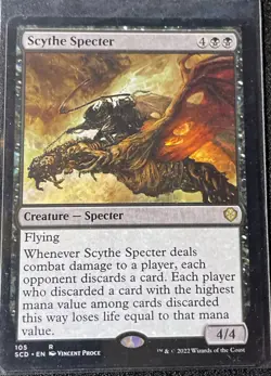 Magic: The Gathering (MTG) - Scythe Specter - Starter Commander Decks SCD 105R - Image 1