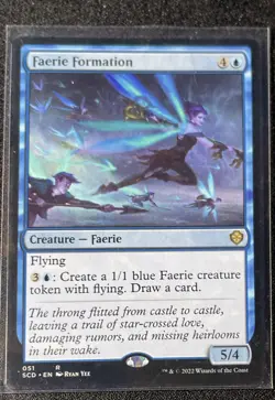 Magic: The Gathering (MTG) - Faerie Formation - Starter Commander Decks SCD 051R - Image 1