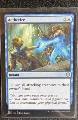 Magic: The Gathering (MTG) - Aetherize - Starter Commander Decks (SCD) 042U - Image 1