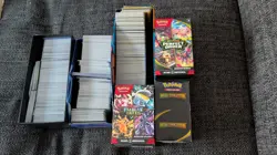Pokemon Job Lot 2500+ Cards Sword Shield Scarlet Violet Mega Evolutions Bulk - Image 1