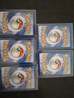Pokemon ex Lot 5 Cards Pitch Black Near Mint - Mega Zeraora Mega Chandelure - Image 2