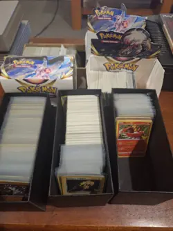 Pokemon Mixed Bulk Lot 2315 cards English. Various Years and releases. B+Holos - Image 1
