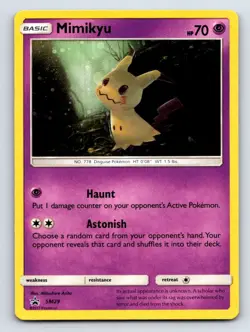 Mimikyu - SM29 Holo Promo Sun & Moon Promo Pokemon Lightly Played - Image 1