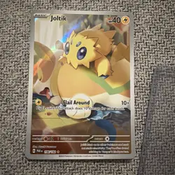 Pokemon TCG Joltik Card Paradox Rift 196/182 Illustration Rare - Image 1