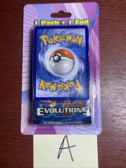 Pokemon TCG XY Evolutions Charizard Sealed Booster Pack 10 Cards English 2016 A - Image 1