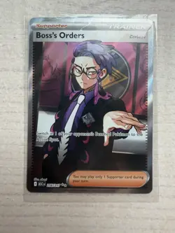 Pokemon TCG Boss's Orders 256/217 Full Art Trainer Ascended Heroes - Image 1