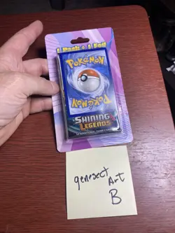 Pokemon TCG Shining Legends Blister Booster Pack Factory Sealed Free Shipping B - Image 1