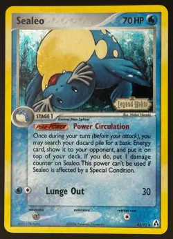 Pokemon TCG: Sealeo - EX Legend Maker Stamped Reverse Holographic [LP+] - Image 1