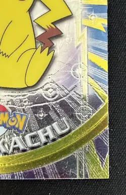 2000 Topps Chrome Pikachu #25 Chrome Pokemon TV Animation Edition NM - Image 4