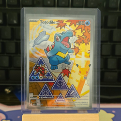 Pokemon Totodile 048 First Partner Illustration Collection Series 2 Promo - Image 1