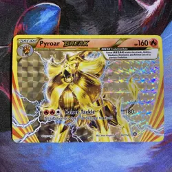 Pyroar BREAK 24/114 XY Steam Seige Ultra Rare Holo 2016 Pokemon TCG Near Mint NM - Image 1